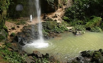 ogbunike caves waterfall